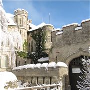 Lichtenstein Castle Entrance Area